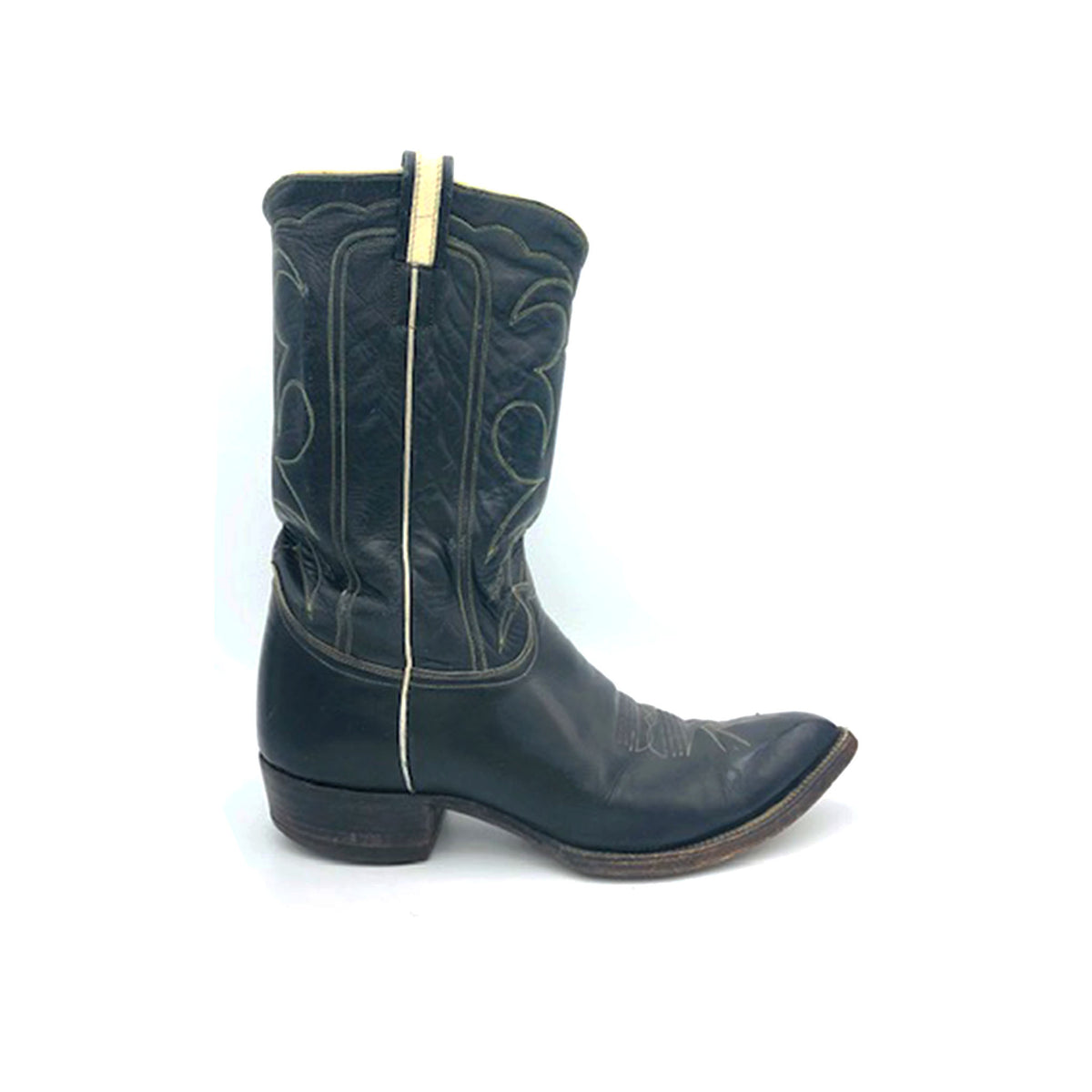 靴 vintage TONY LAMA western boots 8 black s-l400.jpg