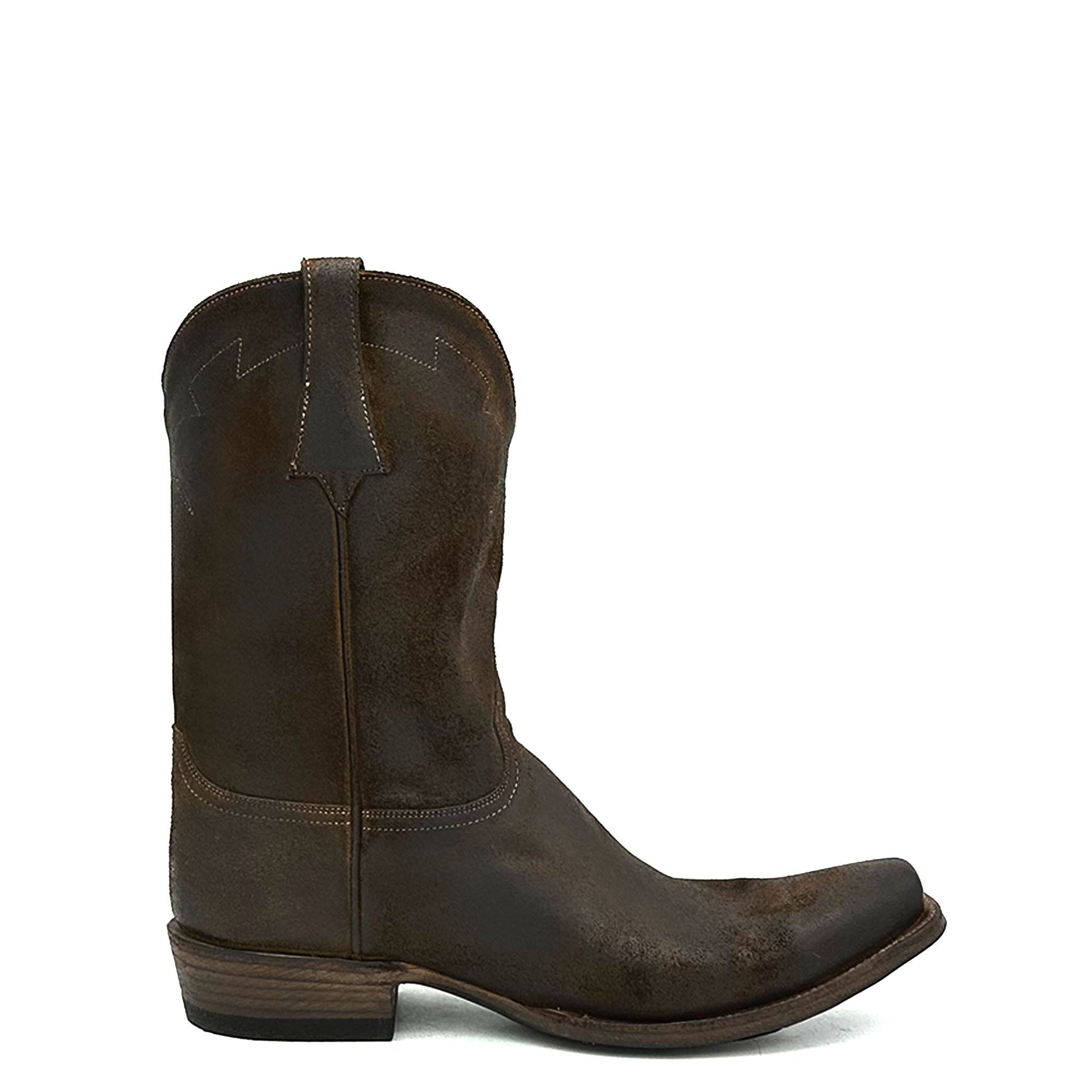Men\'s Western Star Boots - Brown Old West Youth Brown With Stars Boots main image 4