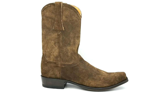 Camel suede cowhide leather
Tan stitch
Handmade for us by artisans at Old Gringo
Tan lining
10